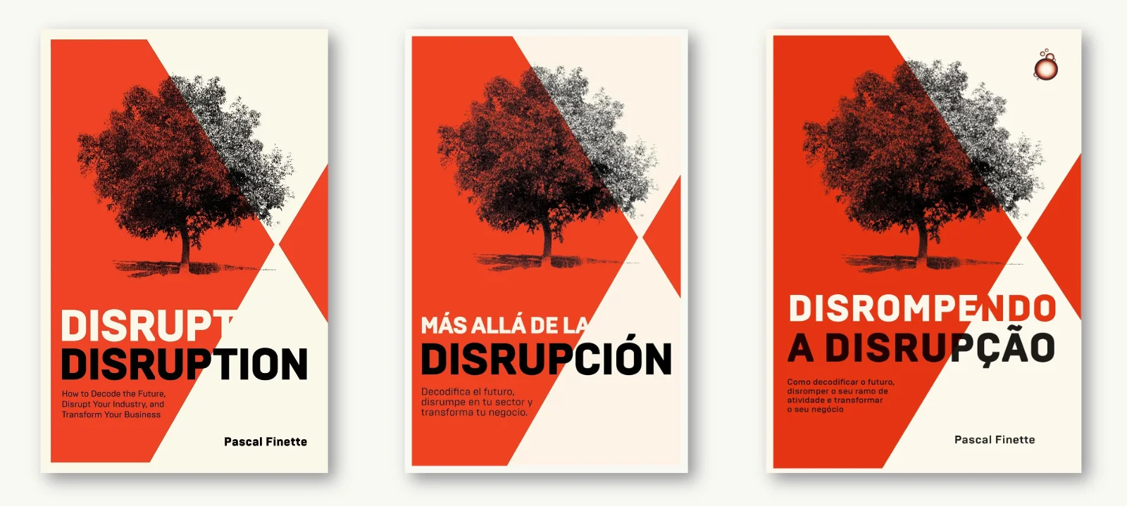 Disrupt Disruption. The Book in English, Spanish, and Portuguese.